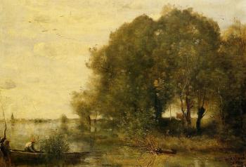 Jean-Baptiste-Camille Corot : Wooded Peninsula